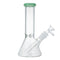 (WATER PIPE) 8" LA BELLE BEAKER - JADE LIGHT GREEN