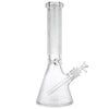 (WATER PIPE) 14" ENGRAVED BEAKER 9mm THICK - LOOKING UP