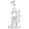 (WATER PIPE) 9" KRAVE WATER FALL - CLEAR GREEN