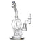 (WATER PIPE) STRATUS CYCLONE RECYCLER WITH SPINNING BANGER SET - CLEAR