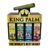 (CONE) KING PALM MINI ROLLS 2PK DISPLAY 80CT - 4 FLAVORS