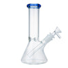 (WATER PIPE) 8.5" LA BELLE BEAKER - BLUE