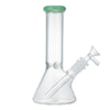 (WATER PIPE) 8.5" LA BELLE BEAKER - JADE GREEN